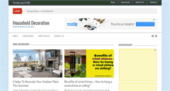 Desktop Screenshot of household-decoration.com